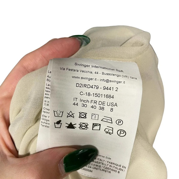 Roberto‎ Cavalli Class Tess Fringed Snake Dress Size 44 / US 8 - Picture 11 of 13